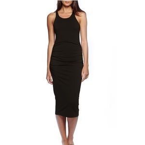 NWT Michael Stars Ruched Side Midi Dress Small
